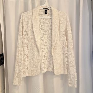 I.N.C. Lace Blazer